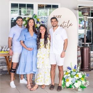 ZIMMERMANN Tiered Floral Ramie Dress